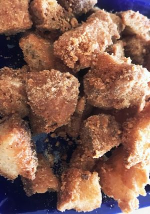 サックサク！きなこ揚げパン-レシピのメイン写真