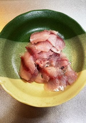 真鯵のお刺身-レシピのメイン写真