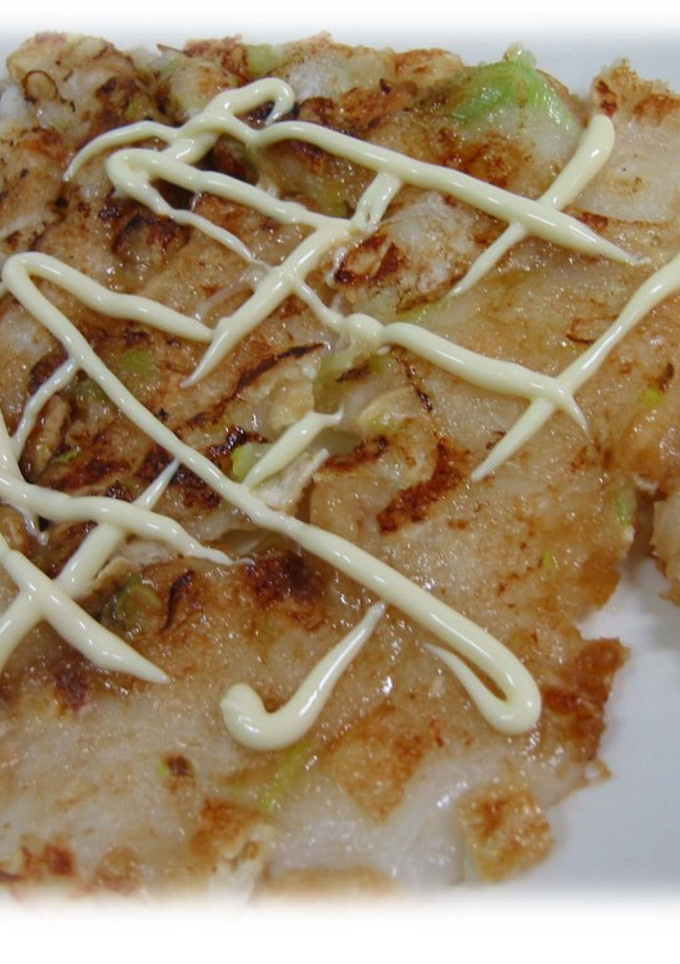 。残り物のおもちで簡単☆お好み焼き風に♪-レシピのメイン写真