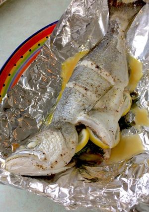 お魚丸ごとオーブン焼き-レシピのメイン写真