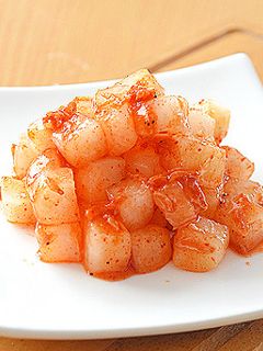 キムチの素で簡単にカクテキを作ったの♪-レシピのメイン写真