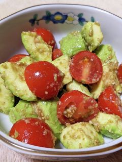 アボカドとミニトマトのナムル-レシピのメイン写真