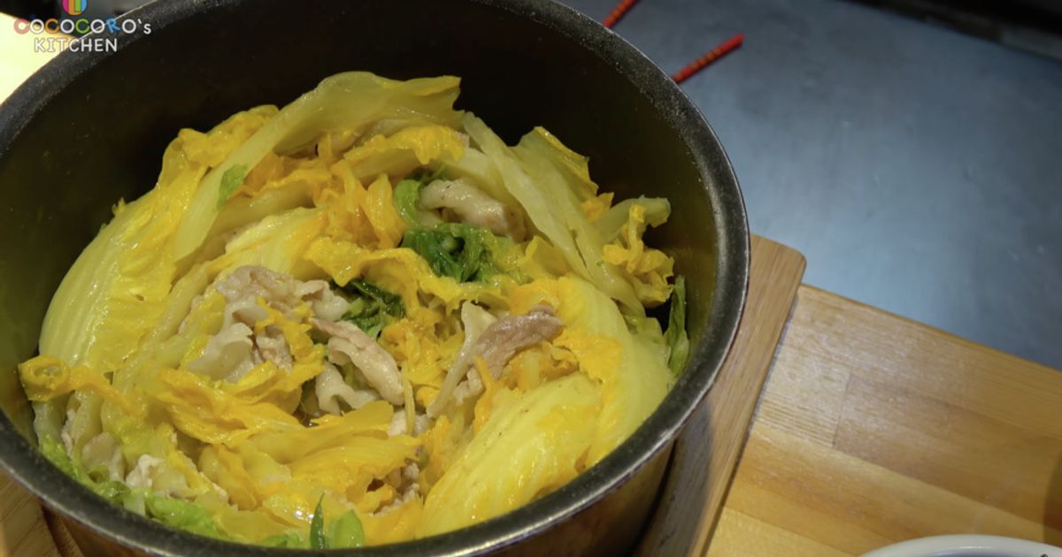 簡単すぎる「白菜と豚肉のミルフィーユ鍋」 by COCOCOROch