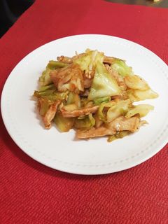 自己ベストで作るキャベツと豚肉の生姜焼-レシピのメイン写真