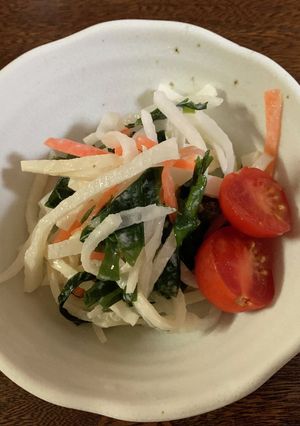 だいこんとわかめのサラダ-レシピのメイン写真