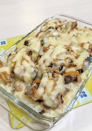 簡単スピーディー！サバ缶で味噌マヨドリア-レシピのメイン写真