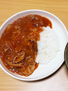 肉豆腐とカップスープでカレーにリメイク-レシピのメイン写真
