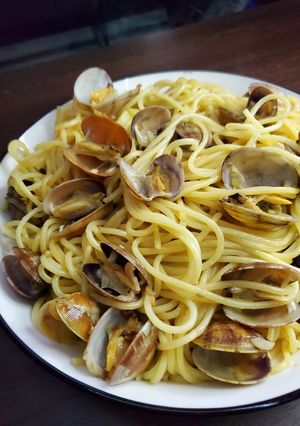 ♪手作り柚子胡椒風味のボンゴレビアンコ♪-レシピのメイン写真
