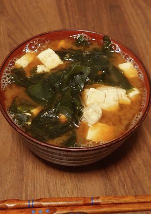 赤味噌汁-レシピのメイン写真
