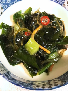 野沢菜昆布のワカメ増し増し-レシピのメイン写真