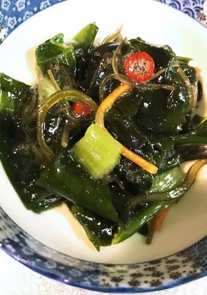 野沢菜昆布のワカメ増し増し-レシピのメイン写真