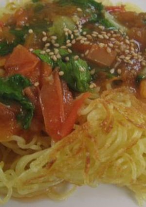 ☆美味☆トマトとレタスのヘルシー焼きそば-レシピのメイン写真