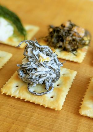 簡単!柚子ひじきクリームチーズ-レシピのメイン写真