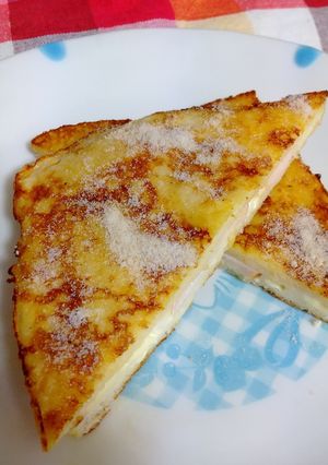 フレンチトースト~サラダチキンサンド~-レシピのメイン写真