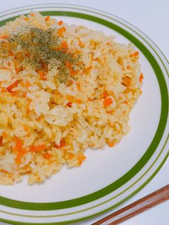 炊飯器にんじんカレーピラフ-レシピのメイン写真