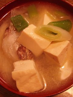 鯛のあらのお味噌汁☆-レシピのメイン写真