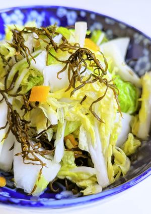 柚子ひじきの白菜サラダ-レシピのメイン写真