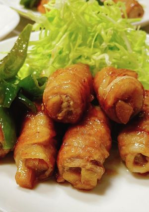 ごはんがすすむ！ごぼうの豚バラ巻き-レシピのメイン写真