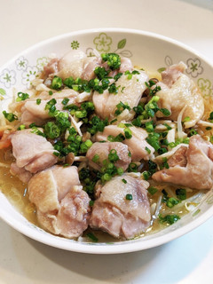 鶏としめじともやしのレンジ蒸し-レシピのメイン写真