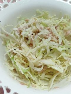 千切りキャベツの無限ツナサラダ-レシピのメイン写真