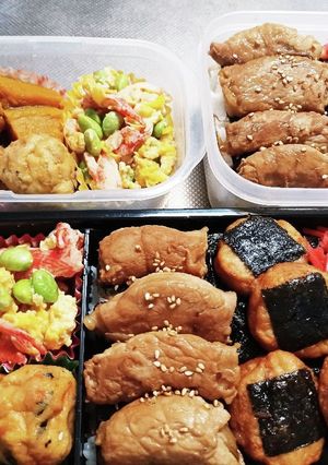 高校生息子＆旦那弁当（1/28）-レシピのメイン写真