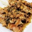 鶏せせりのケッパーソース