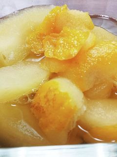 林檎と柚子のワイン煮-レシピのメイン写真