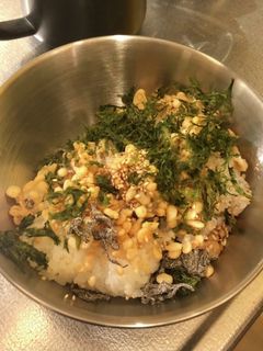 簡単絶品!天かすおにぎり-レシピのメイン写真
