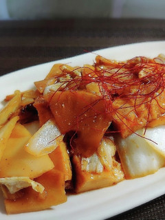 白菜・厚揚げ・筍の中華炒め-レシピのメイン写真
