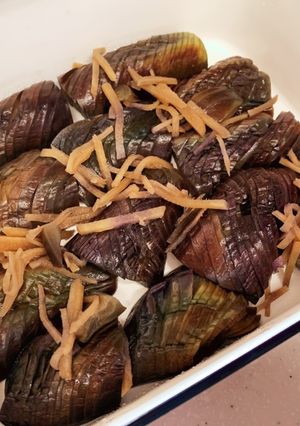 作り置き◎簡単茄子の生姜煮-レシピのメイン写真