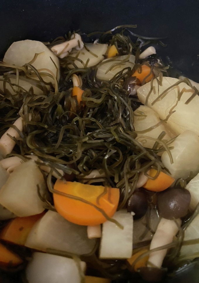 切り昆布と大根煮の常備菜-レシピのメイン写真