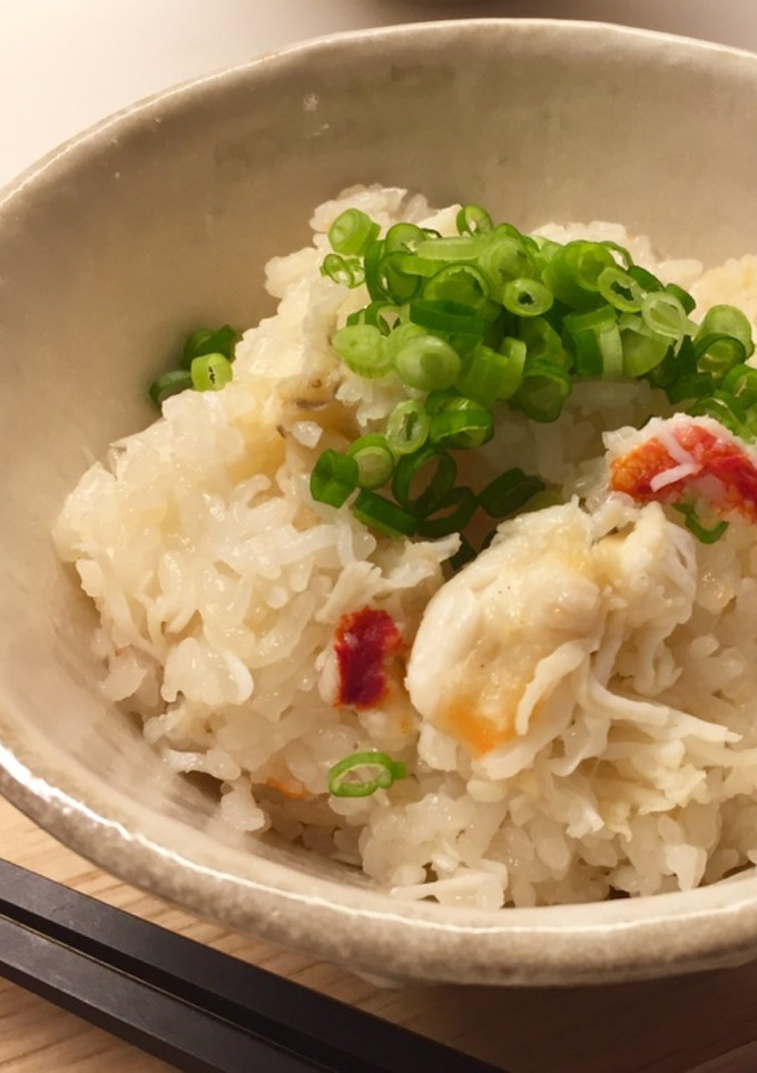 蟹の炊き込みご飯-レシピのメイン写真