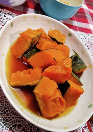かぼちゃの煮付け-レシピのメイン写真