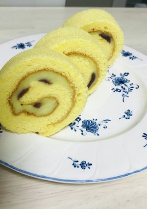 芋あんロールケーキ-レシピのメイン写真