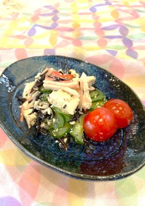 豆腐サラダ-レシピのメイン写真