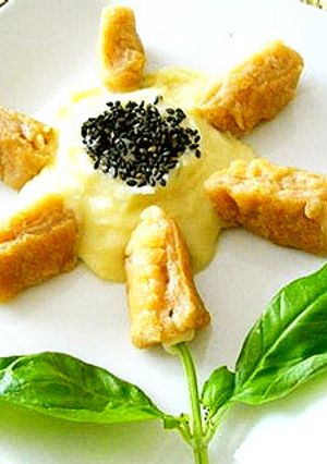 フライパンで焼いて作る☆ひまわりドルチェ-レシピのメイン写真