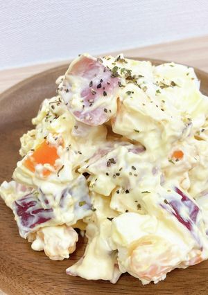 サツマイモのクリームチーズサラダ-レシピのメイン写真