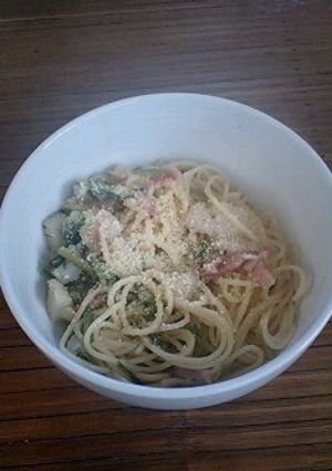 トロ～リ☆かぶのスパゲティー-レシピのメイン写真