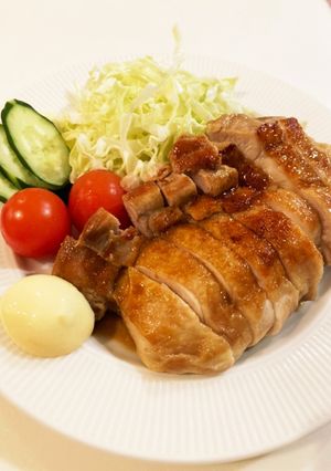 ハチミツ入り、鶏ももテリヤキチキン♡-レシピのメイン写真