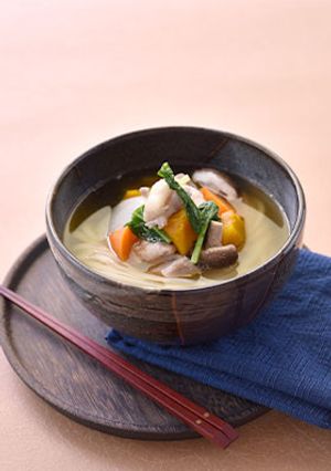 塩麴のしっぽくうどん-レシピのメイン写真