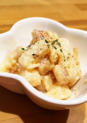 長いもの揚げ焼き〜明太マヨ和え〜-レシピのメイン写真
