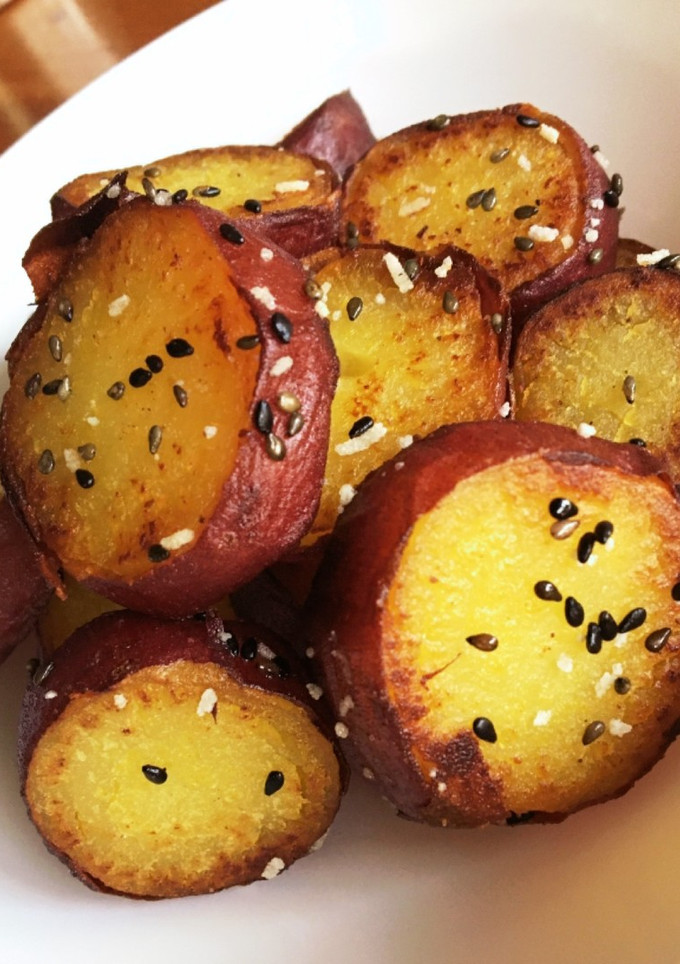 焼き芋アレンジ☆さつま芋のバター焼き♪-レシピのメイン写真