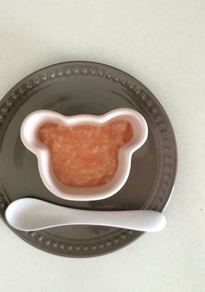 【離乳食】新玉ねぎのトマトリゾット風-レシピのメイン写真