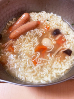 【一人暮らし】限界あんかけ塩ラーメン-レシピのメイン写真