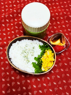 1/28 カレー丼弁当-レシピのメイン写真