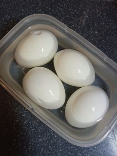 固茹で卵保存方法-レシピのメイン写真