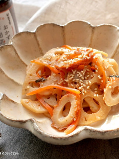 ごま油醤油糀で作るれんこんのきんぴら-レシピのメイン写真