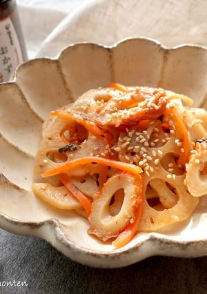 ごま油醤油糀で作るれんこんのきんぴら-レシピのメイン写真
