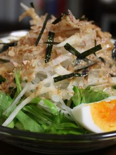 水菜と大根サラダ-レシピのメイン写真