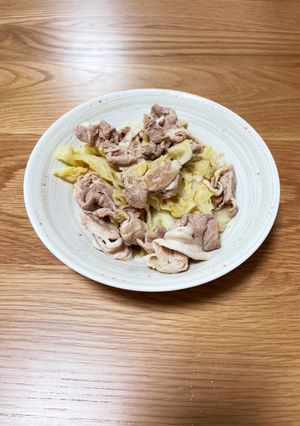 ホットクック豚肉キャベツのバター風味炒め-レシピのメイン写真